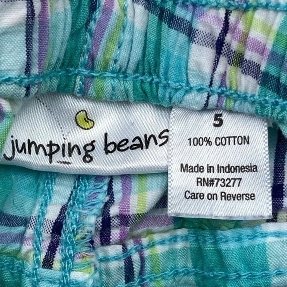 Jumping Beans Plaid Shorts Girls Size 5